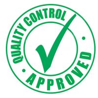 OTT Big Green Tick Quality Control Approved Icon