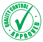 OTT big green tick quality control approved icon