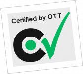 Certified by OTT logo