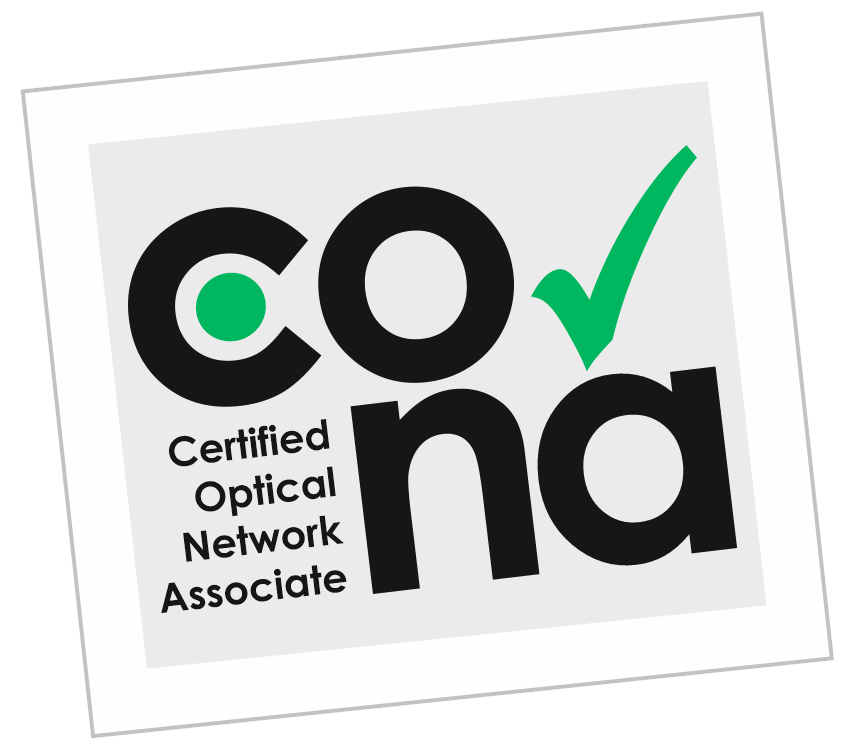 Certified Optical Network Associate (CONA) logo